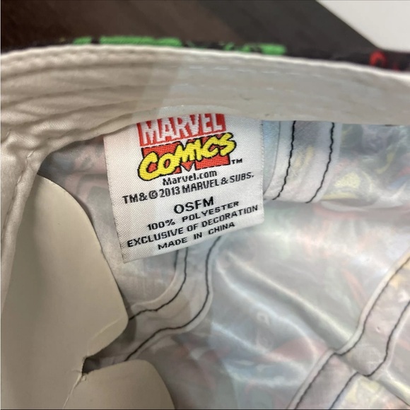 Marvel Comics Super Heroes Adjustable Hat Multi Colored - Picture 6 of 6